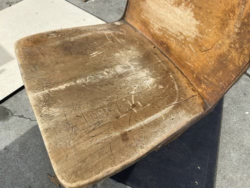 Antique ELEMENTARY SCHOOL DESKs - Thumbnail 7