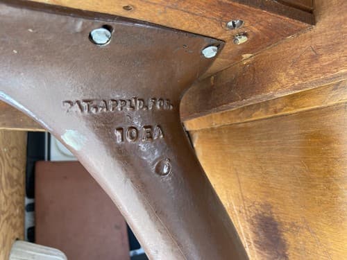 Antique ELEMENTARY SCHOOL DESKs - Thumbnail 8