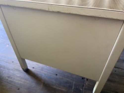 METAL INDUSTRIAL Steel TANKER DESK By The General Fireproofing Company - Thumbnail 11