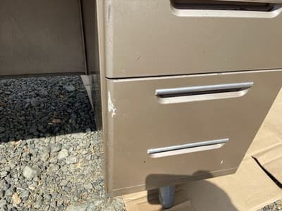 Vintage Art Metal Tanker Desk Library Table - Thumbnail 5