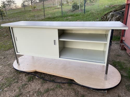 Vintage Mid Century Modern Steelcase Tanker Credenza - Thumbnail 2