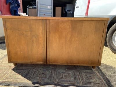 Jofco Furniture Vintage Mid Century Modern Walnut Credenza - Thumbnail 13