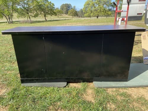 Vintage Mid Century Modern Steel Tanker Credenza - Thumbnail 13