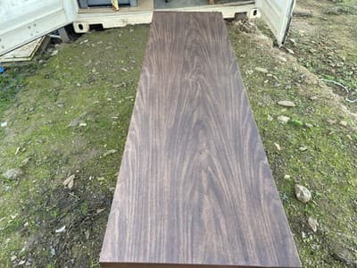 Vintage Wood Mid Century MCM Executive Sideboard Credenza Office Furniture - Thumbnail 6