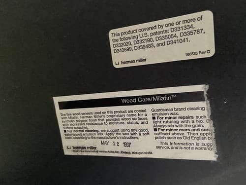 Mid Century Modern Group  Executive George Nelson Herman Miller  Desk - Thumbnail 14