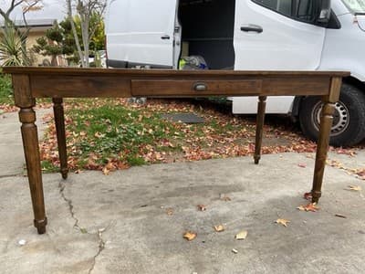 Pottery Barn Printer's Collection Desk - Thumbnail 2