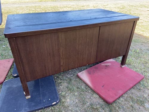 Steel Metal Tanker Desk , General Fireproofing Company Table - Thumbnail 14