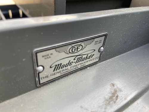 Mid-century Modern General Fireproofing Tanker Desk Mode Maker Vintage Metal - Thumbnail 9