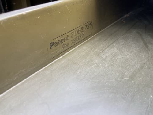 Vintage Mid Century Modern  Metal Tanker Desk Needs Some Refinishing - Thumbnail 7