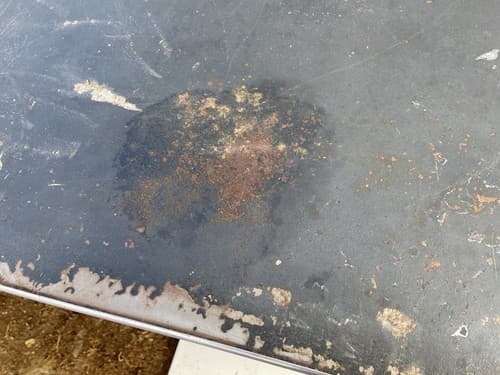 Vintage Mid Century Modern  Metal Tanker Desk Needs Some Refinishing - Thumbnail 22