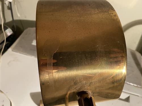 Vintage Koch And Lowy Brass Cantilever Desk Lamp - Thumbnail 4