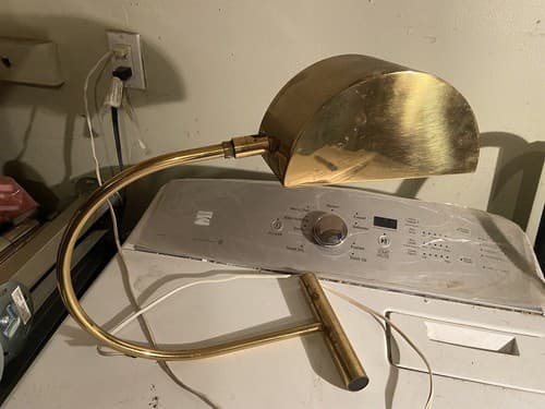 Vintage Koch And Lowy Brass Cantilever Desk Lamp - Thumbnail 11