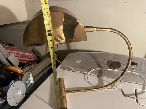 Vintage Koch And Lowy Brass Cantilever Desk Lamp - Thumbnail 15