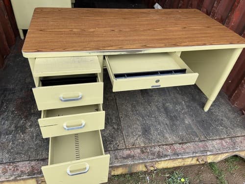 McDowell Craig Mid Century Tanker Desk Credenza - Thumbnail 2