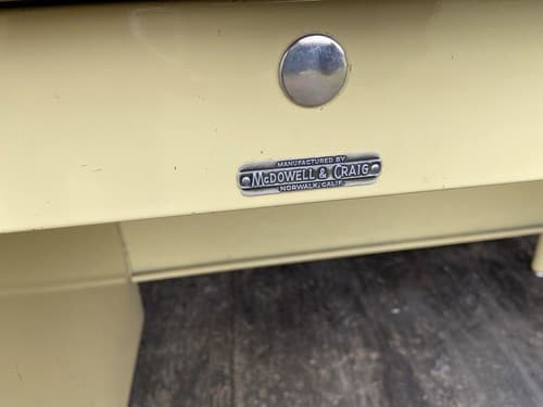 McDowell Craig Mid Century Tanker Desk Credenza - Thumbnail 3