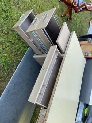 Vintage Mid Century Modern Steelcase Tanker Desk 72”/30”/29” - Thumbnail 23