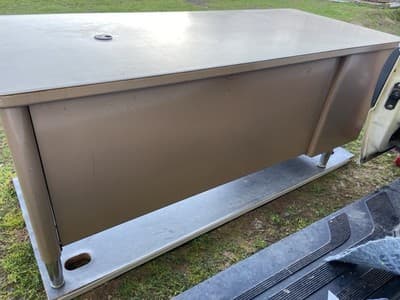 Vintage Mid Century Modern Steelcase Tanker Desk 72”/30”/29” - Thumbnail 24