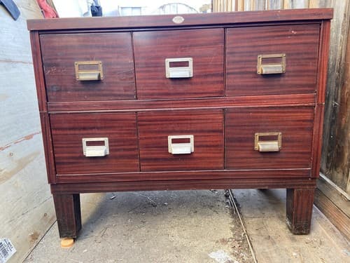 Antique Stacking Metal Cabinet - Thumbnail 11