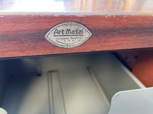 Antique Stacking Metal Cabinet - Thumbnail 12