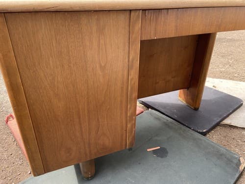 Vintage Art Deco Desk Needs Restoration - Thumbnail 7