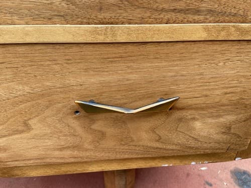 Vintage Art Deco Desk Needs Restoration - Thumbnail 14