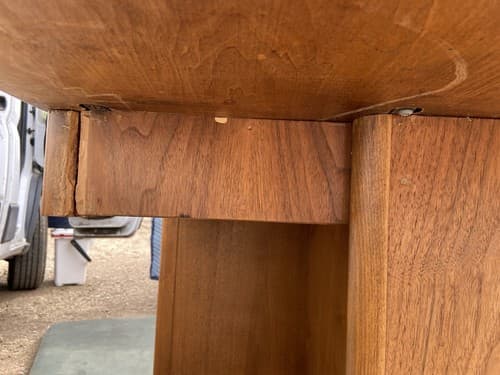 Vintage Art Deco Desk Needs Restoration - Thumbnail 10