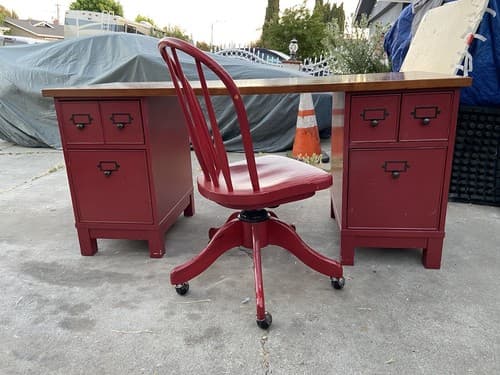 pottery barn Writing Desk With Chair - Thumbnail 12