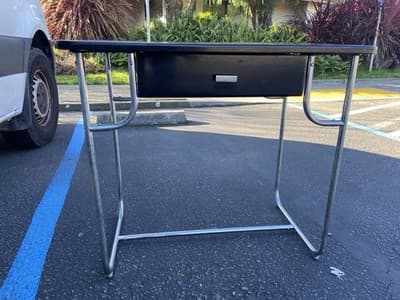 1930’s KEM Weber Machine Age Art Deco Desk For Lloyd - Image 1