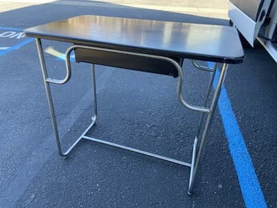 1930’s KEM Weber Machine Age Art Deco Desk For Lloyd - Thumbnail 12