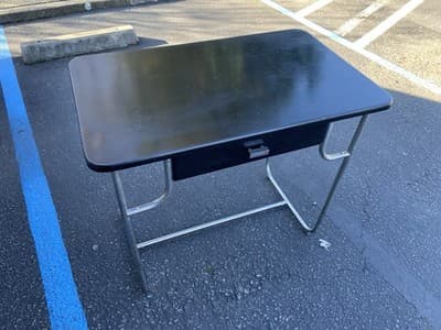 1930’s KEM Weber Machine Age Art Deco Desk For Lloyd - Thumbnail 13