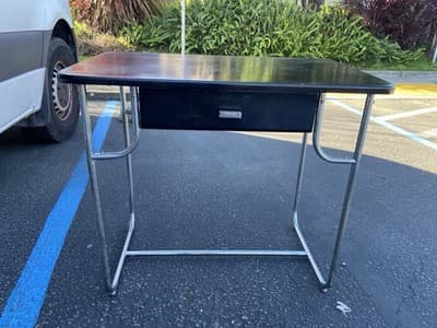 1930’s KEM Weber Machine Age Art Deco Desk For Lloyd - Thumbnail 15