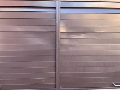 Steelcase Vintage Mid Century Modern Metal Retro Tanker Credenza Sideboard - Thumbnail 2