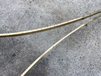 Vintage La Barge Hollywood Regency Brass & Glass Coffee Table Hoff Feet - Thumbnail 9