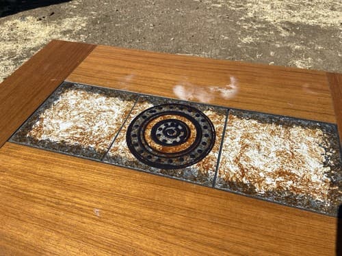 MCM Dining Table Teak & Tile by GANGSO MOBLER - Thumbnail 8