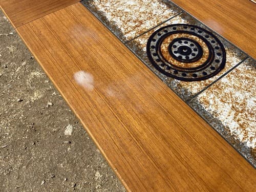 MCM Dining Table Teak & Tile by GANGSO MOBLER - Thumbnail 7