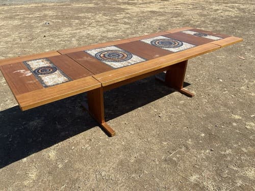 MCM Dining Table Teak & Tile by GANGSO MOBLER - Thumbnail 18
