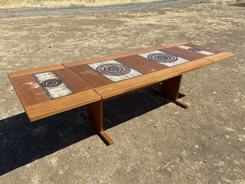 MCM Dining Table Teak & Tile by GANGSO MOBLER - Thumbnail 17