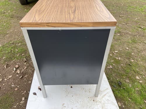 Vintage Mid Century Modern Steelcase  Tanker Credenza - Thumbnail 8