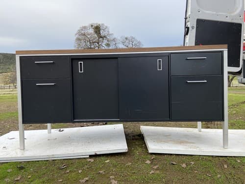 Vintage Mid Century Modern Steelcase  Tanker Credenza - Thumbnail 16