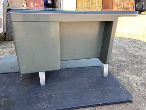Vintage General Fireproofing Co. Tanker Desk Table- Mid Century - Thumbnail 4