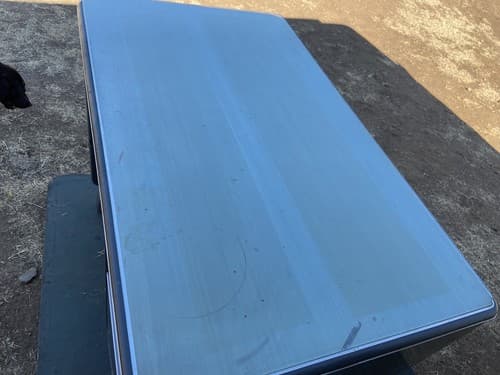 Vintage General Fireproofing Co. Tanker Desk Table- Mid Century - Thumbnail 9