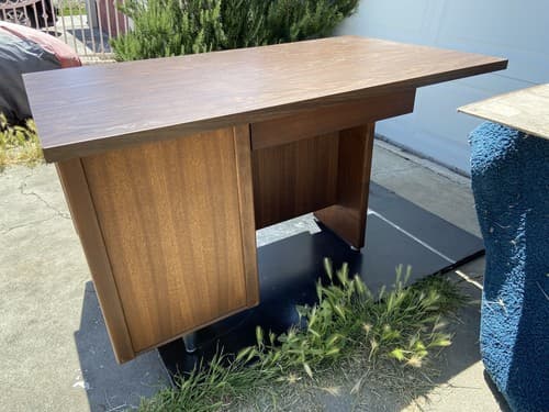 VINTAGE MID-CENTURY MODERN EXECUTIVE DESK by Alma Desk Furniture - Thumbnail 12