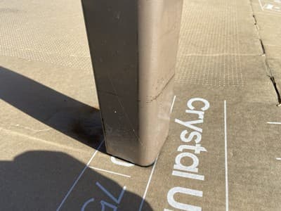 McDowell And Craig Vintage Mid Century Modern Metal Tanker Desk - Thumbnail 3