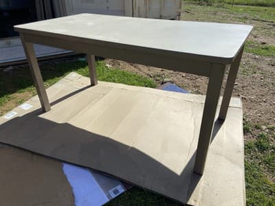 McDowell And Craig Vintage Mid Century Modern Metal Tanker Desk - Thumbnail 12