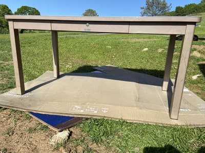 McDowell And Craig Vintage Mid Century Modern Metal Tanker Desk - Thumbnail 16