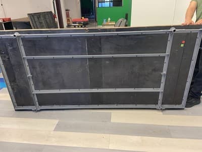 Restoration Hardware Reclaimed Wood and Iron Dining Table Conference Room Table - Thumbnail 18