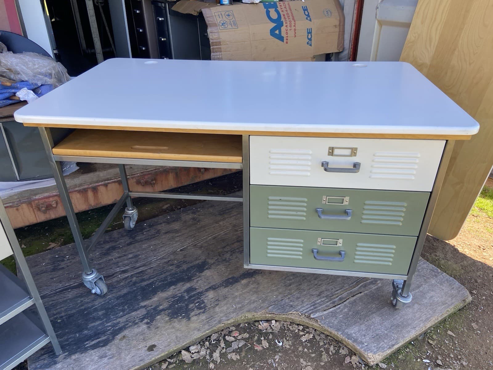 Vintage Pottery Barn Teen Desk Set - Thumbnail 2