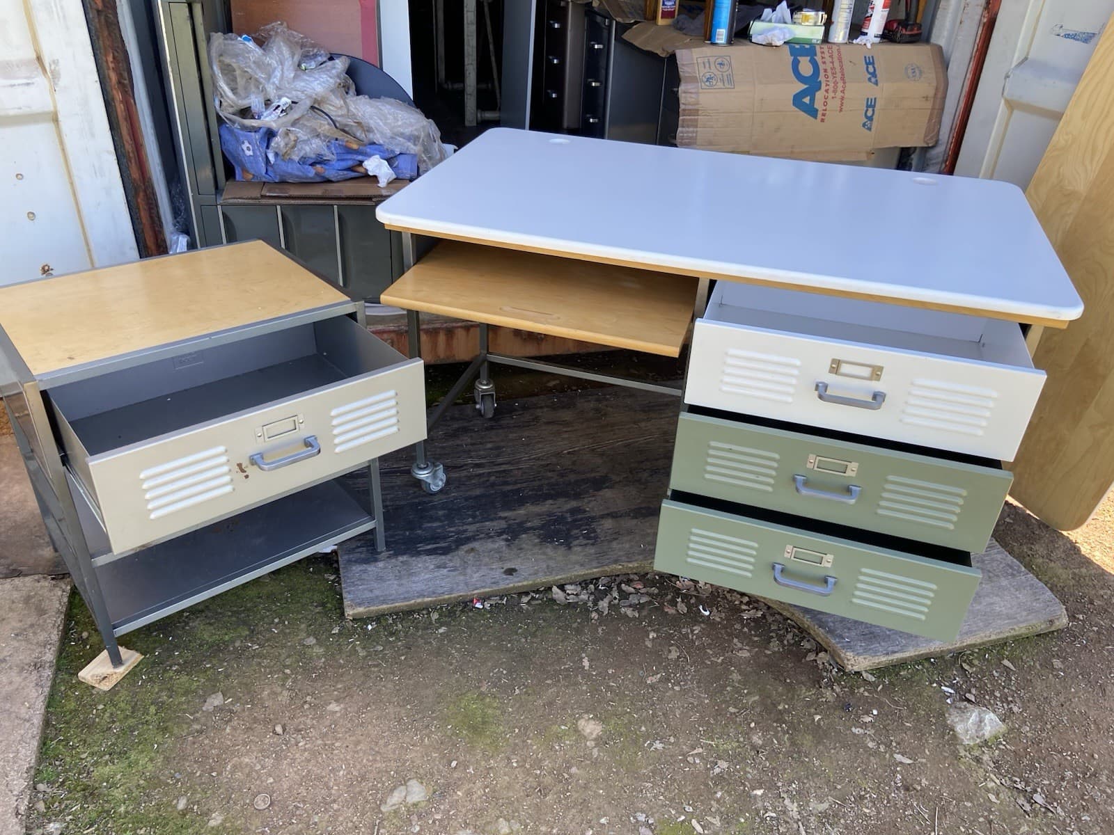 Vintage Pottery Barn Teen Desk Set - Thumbnail 6