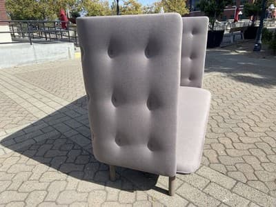 Poppin QT Privacy Lounge Chair - Thumbnail 9