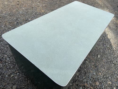 Vintage Mid Century General Fireproofing Steel Tanker Industrial Desk - Thumbnail 10